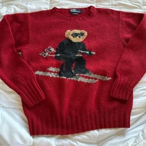 Vintage Polo by Ralph Lauren Ski Bear Sweater